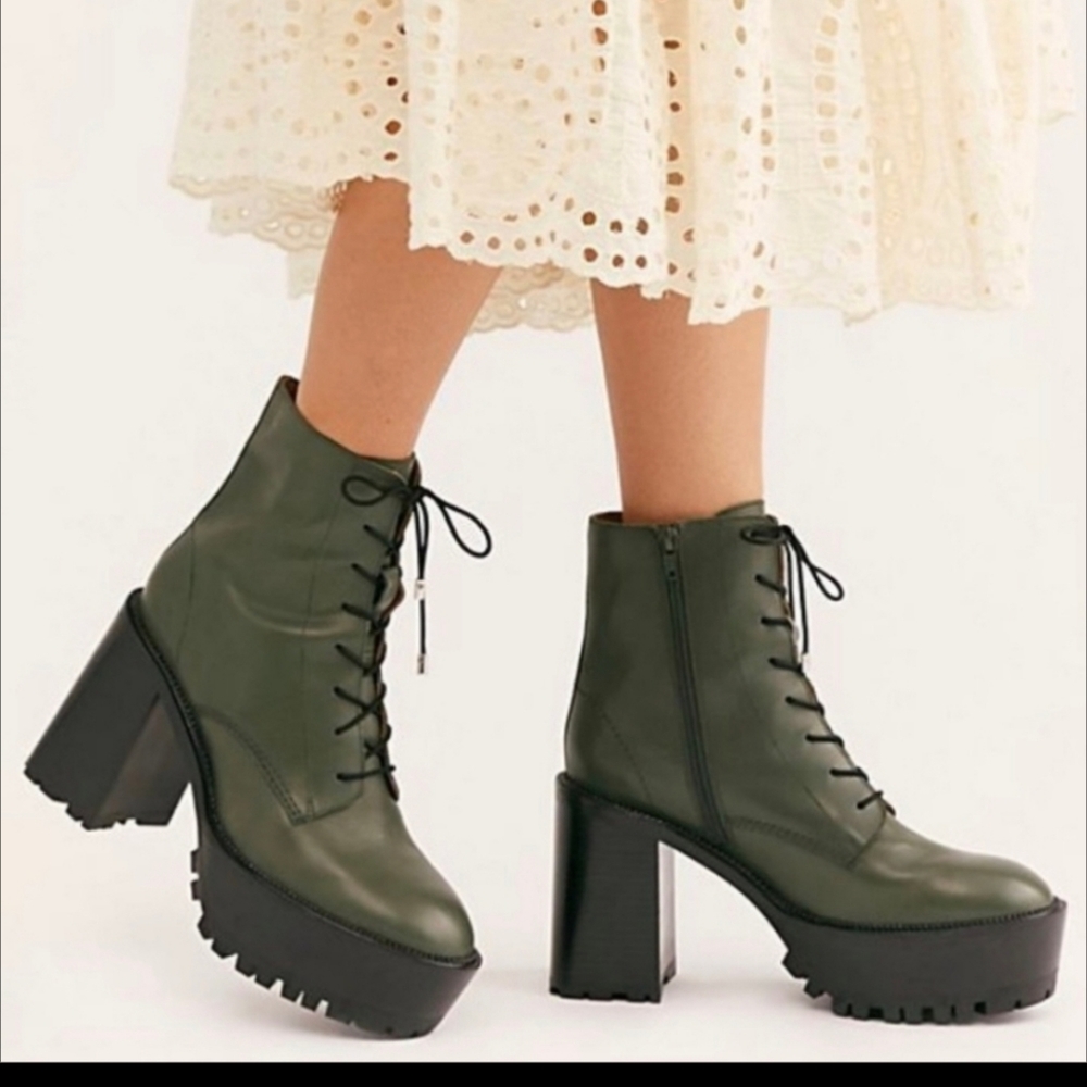 Free People high point‎ platform boot